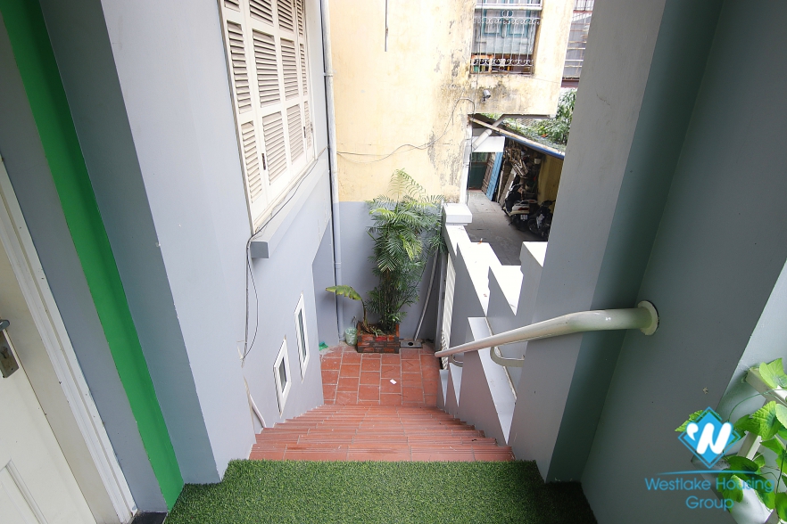 A Bright Spacious 4th floor house for rent in Ba Dinh 